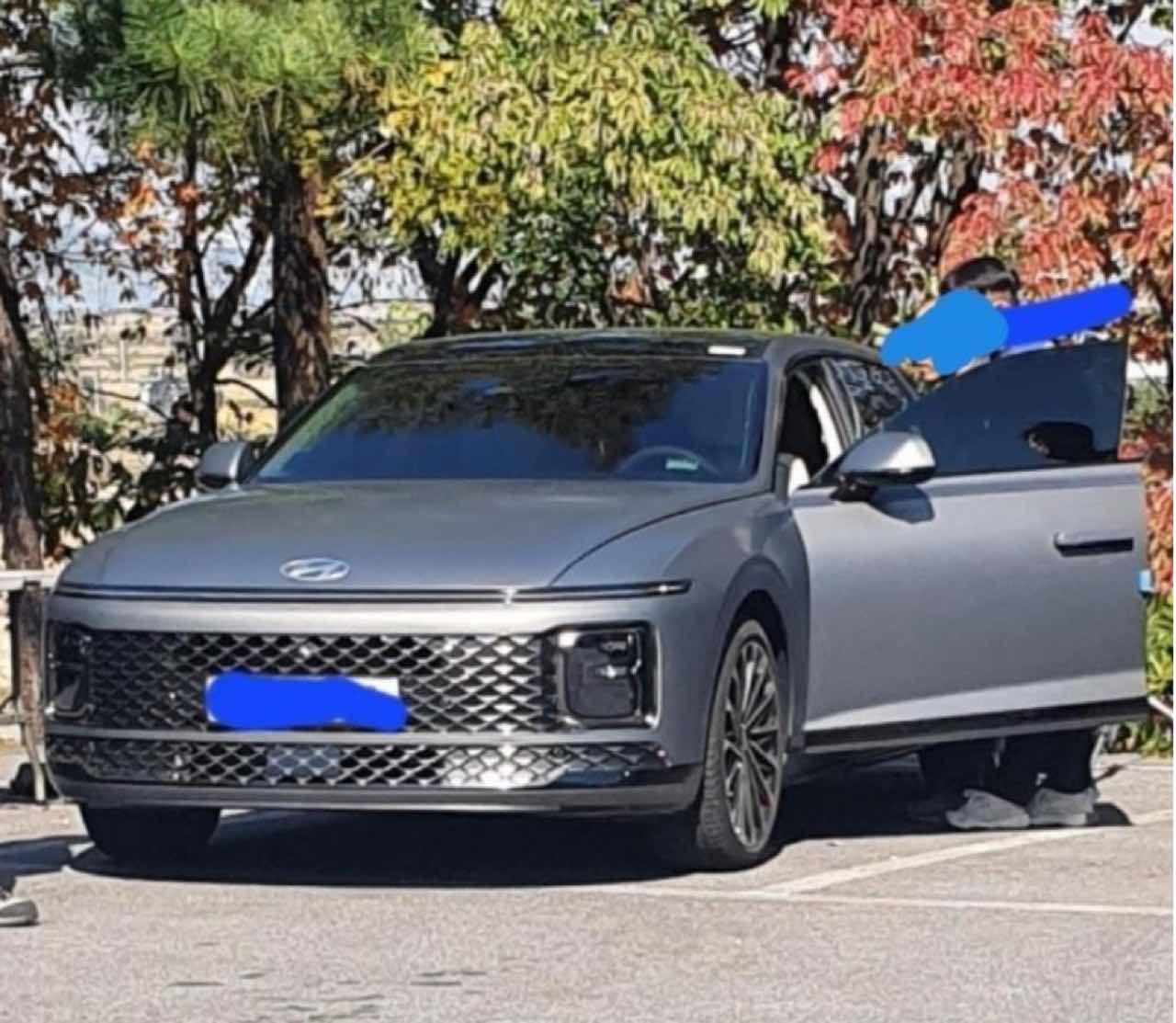 신형 그랜저 도로주행 사진  썸네일